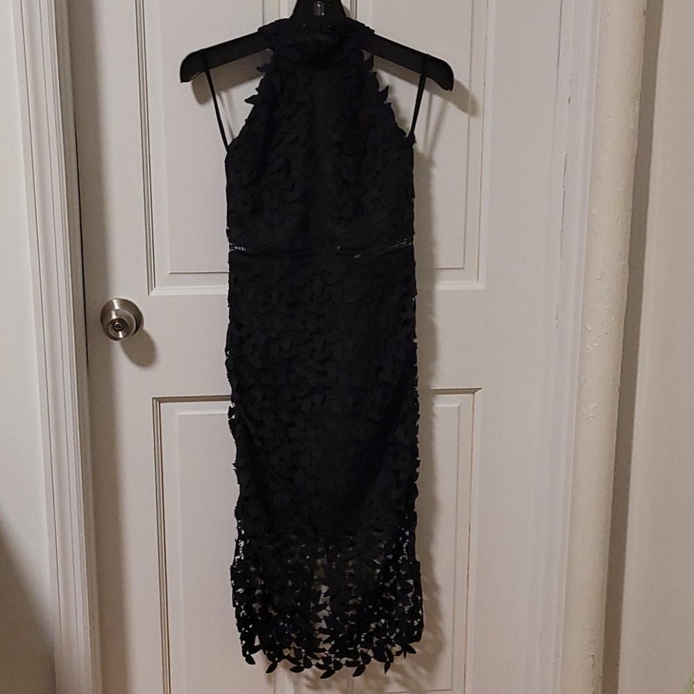 NWT Bardot Gemma Dress in black size 4/xs - Picture 4 of 10